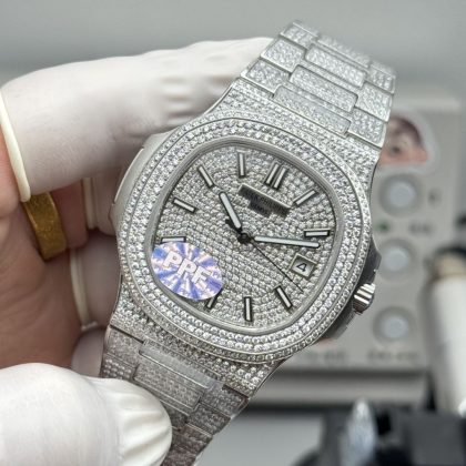 Patek Philippe Nautilus 5711 Edición Limitada Diamantes - Réplicas Perfectas Relojes AAA+ 1108492611 - front view | Nautilus